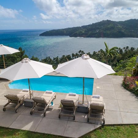 Pagua Bay House - Oceanfront Cabana'S Marigot Екстериор снимка