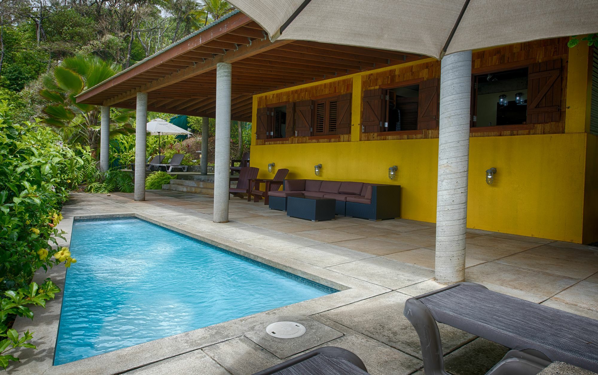 Pagua Bay House - Oceanfront Cabana'S Marigot Екстериор снимка