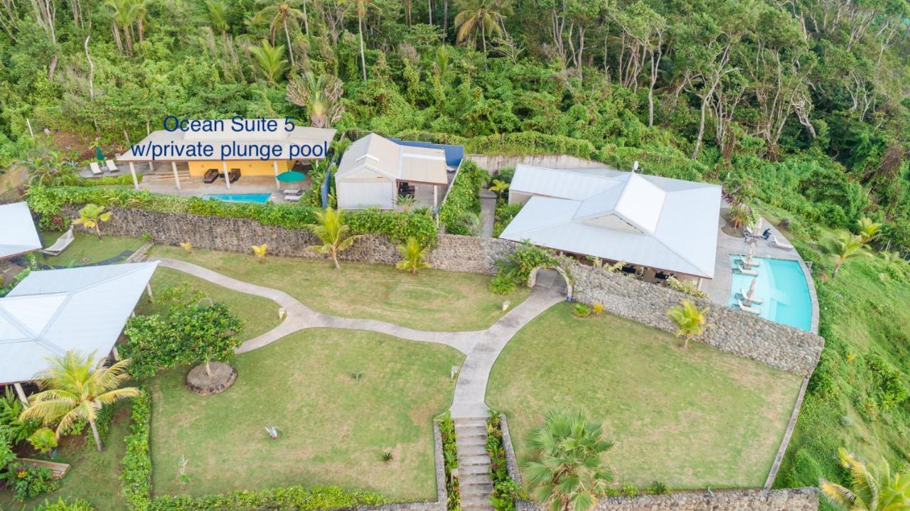 Pagua Bay House - Oceanfront Cabana'S Marigot Екстериор снимка