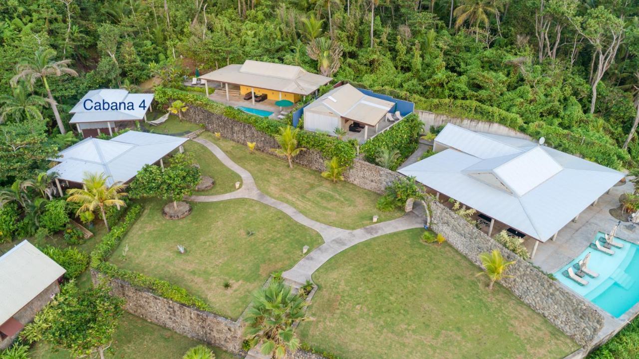 Pagua Bay House - Oceanfront Cabana'S Marigot Екстериор снимка